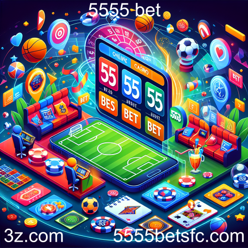 Aposte em Esportes na 5555 Bet e Sinta a Adrenalina